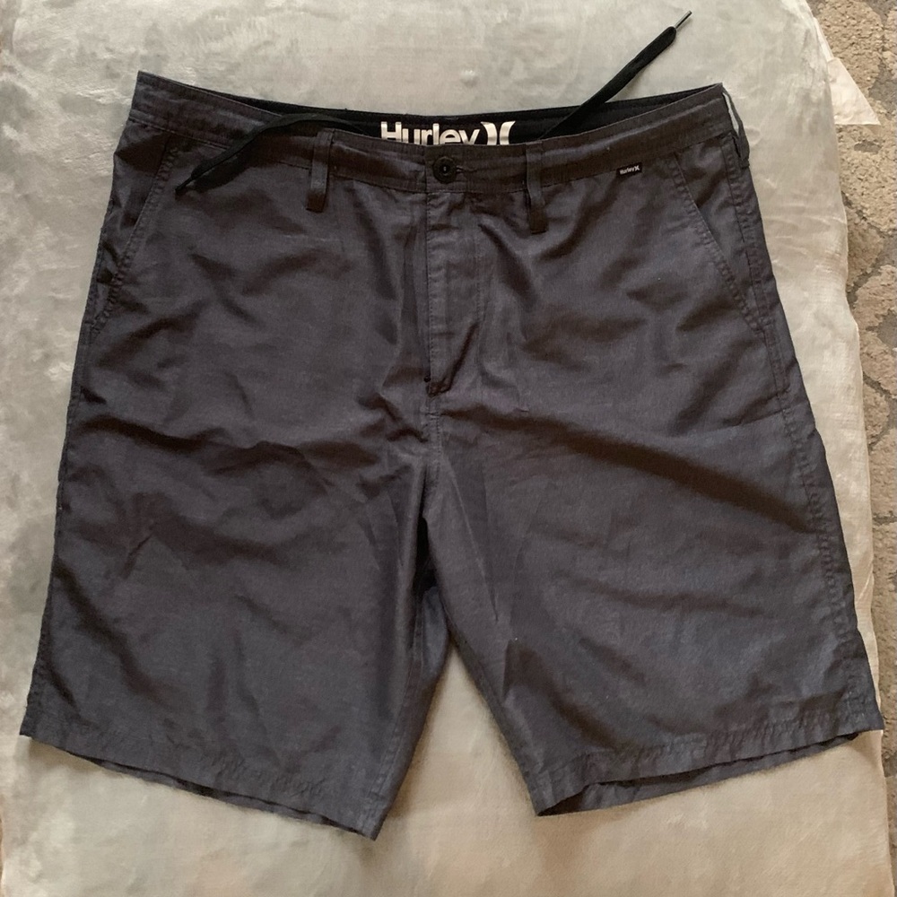 Hurley Men's Dark Gray Hybrid Shorts